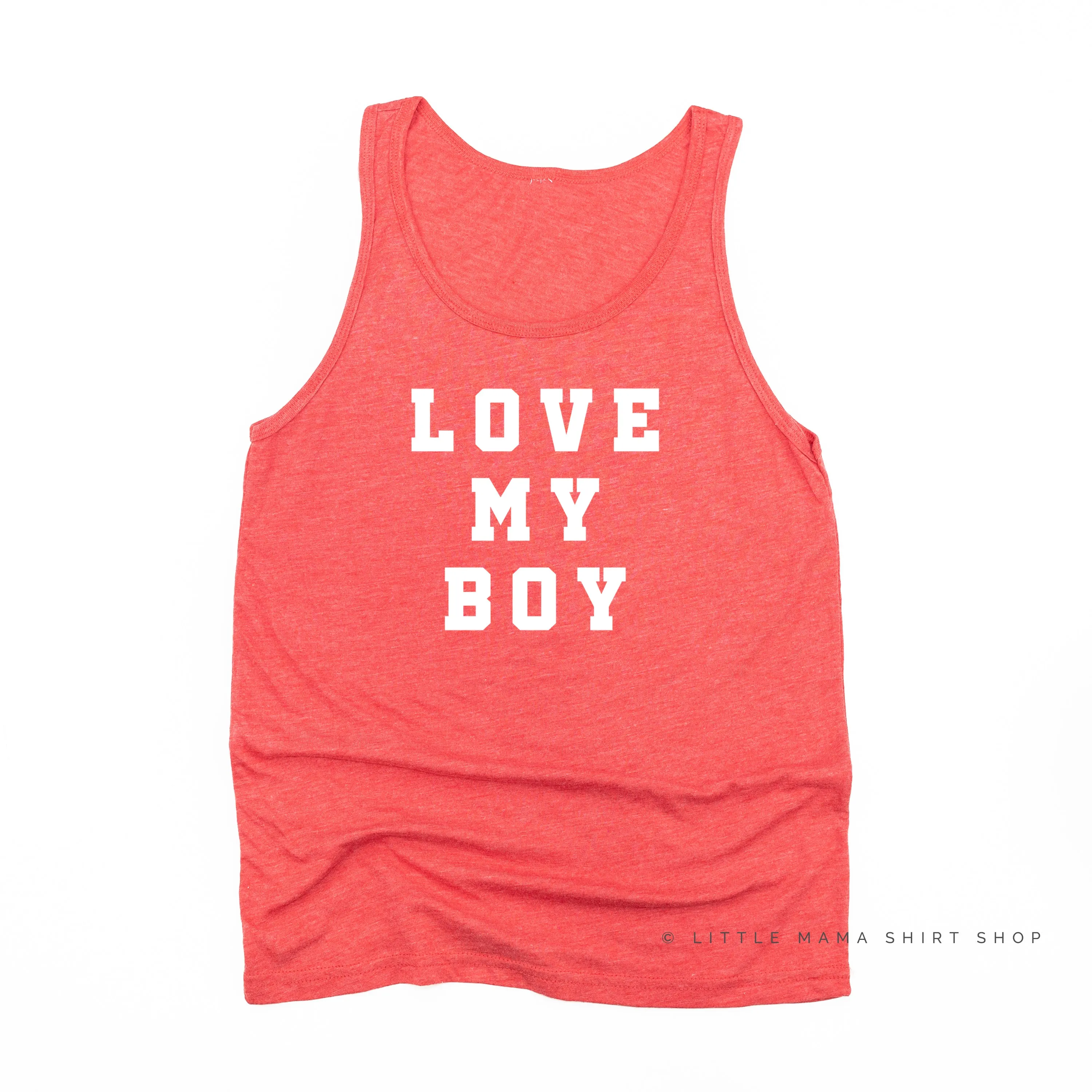 LOVE MY BOY - Unisex Jersey Tank