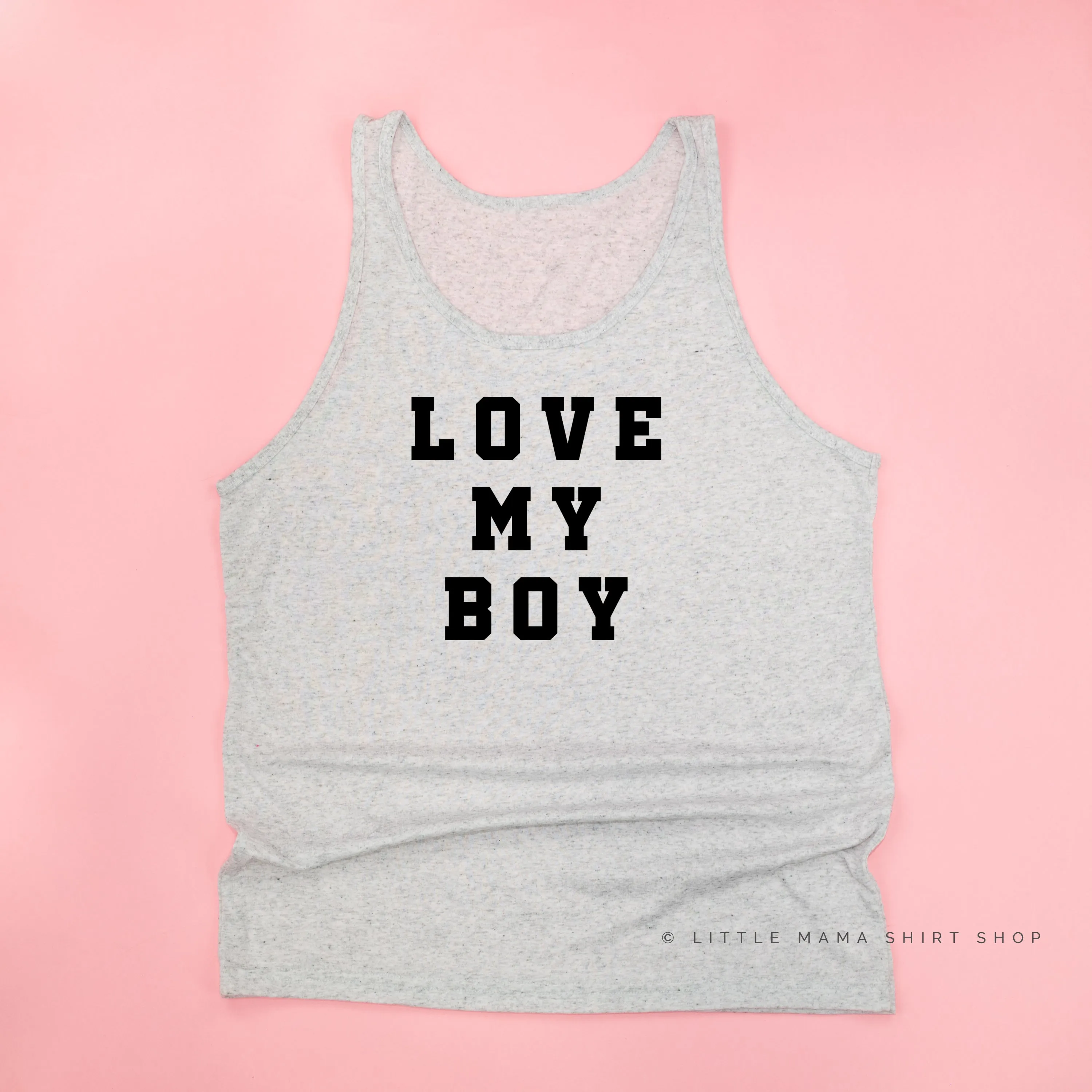 LOVE MY BOY - Unisex Jersey Tank