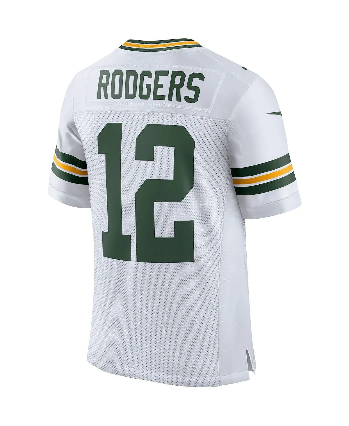 Men's Aaron Rodgers White Green Bay Packers Elite Player Nike T-Shirt, White