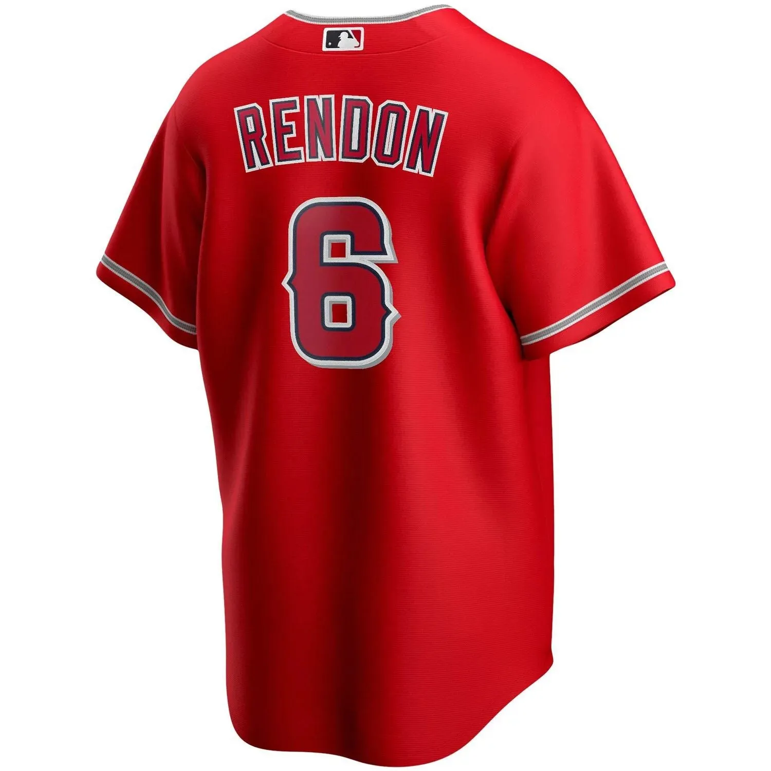 Men's Anthony Rendon Los Angeles Angels Red Alternate Player Name Nike T-Shirt