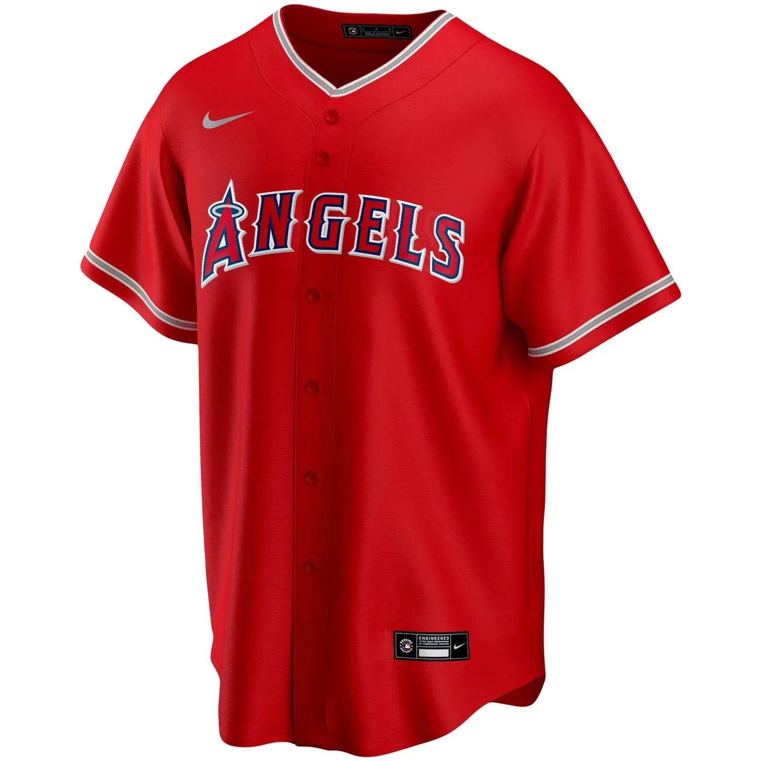 Men's Anthony Rendon Los Angeles Angels Red Alternate Player Name Nike T-Shirt
