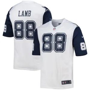 Men's CeeDee Lamb Dallas Cowboys Alternate Game Nike White Jersey