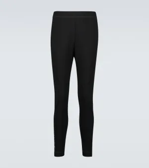 Moncler Grenoble Jersey Sweatpants, Black
