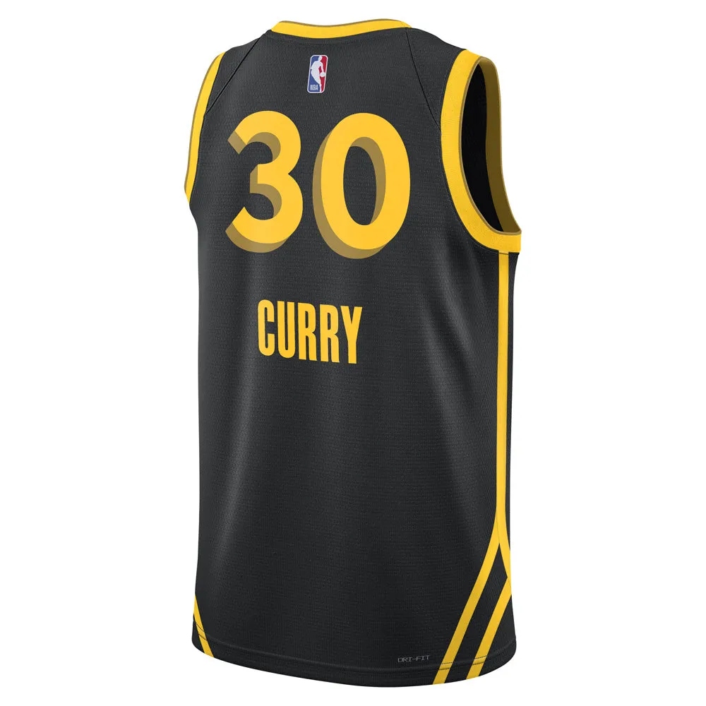 NBA Golden State Warriors Steph Curry Nike 2023/24 City Edition Swingman Jersey