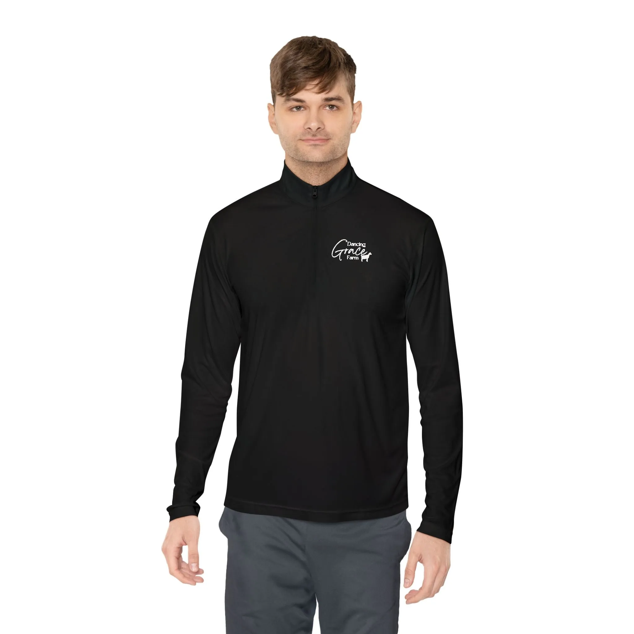 New Dancing Grace Unisex Quarter-Zip Pullover