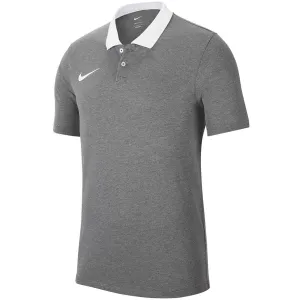 Nike Dri-Fit Park 20 Polo Ss Men's T-Shirt Grey Cw6933 071 L