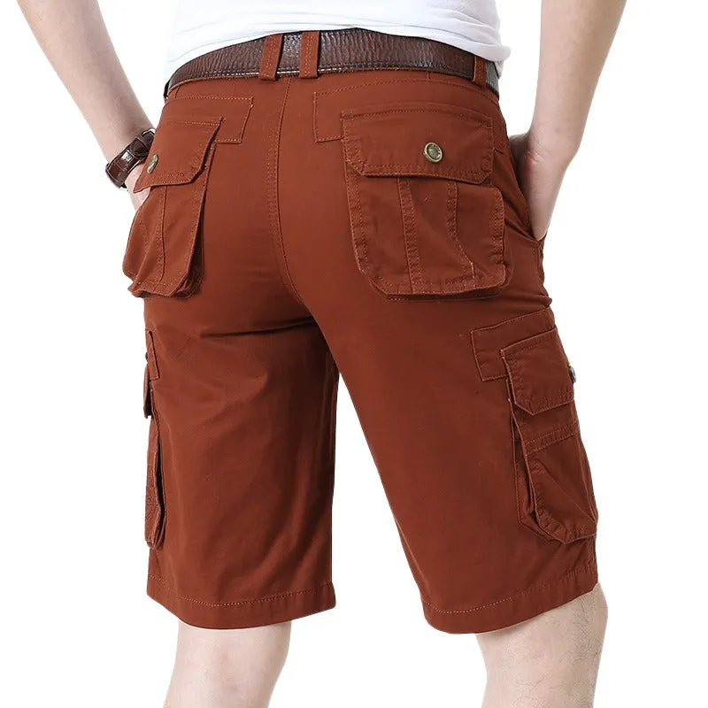 Pologize™ Double Pocket Cotton Shorts