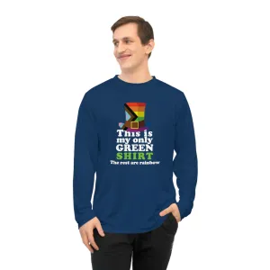 Progress Flag Unisex Performance Long Sleeve Shirt - My Only Green Shirt