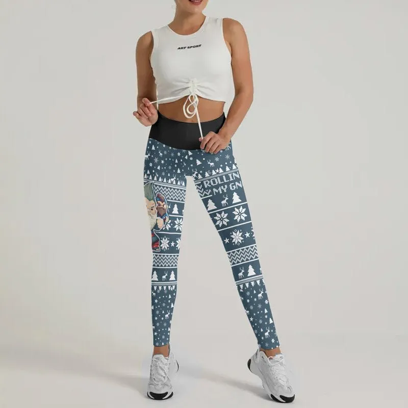 Rolling With Gnomies Leggings