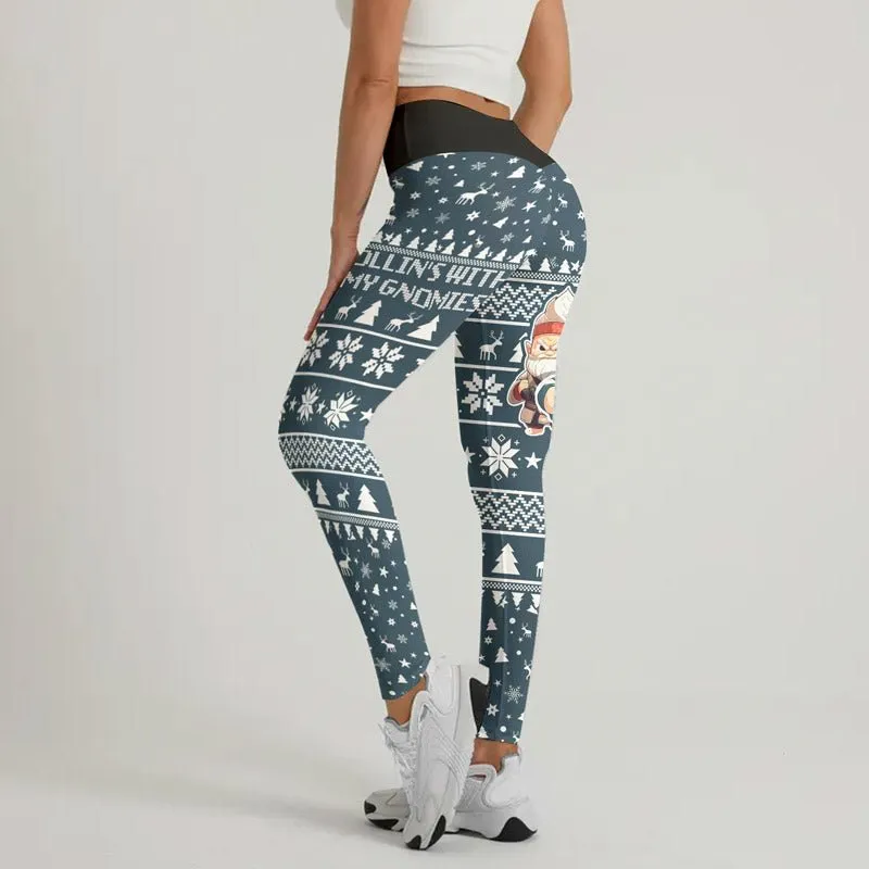 Rolling With Gnomies Leggings