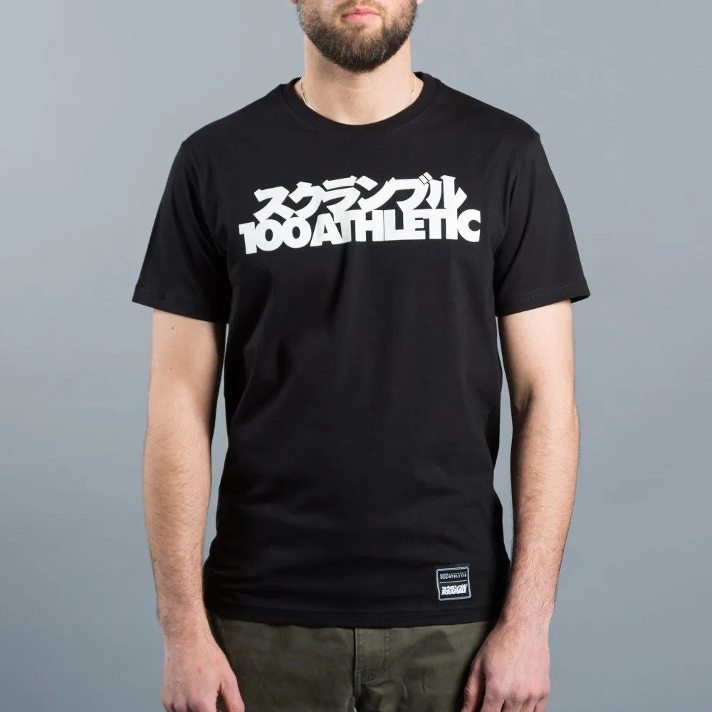 Scramble X "100Athletic" T-Shirt – Black