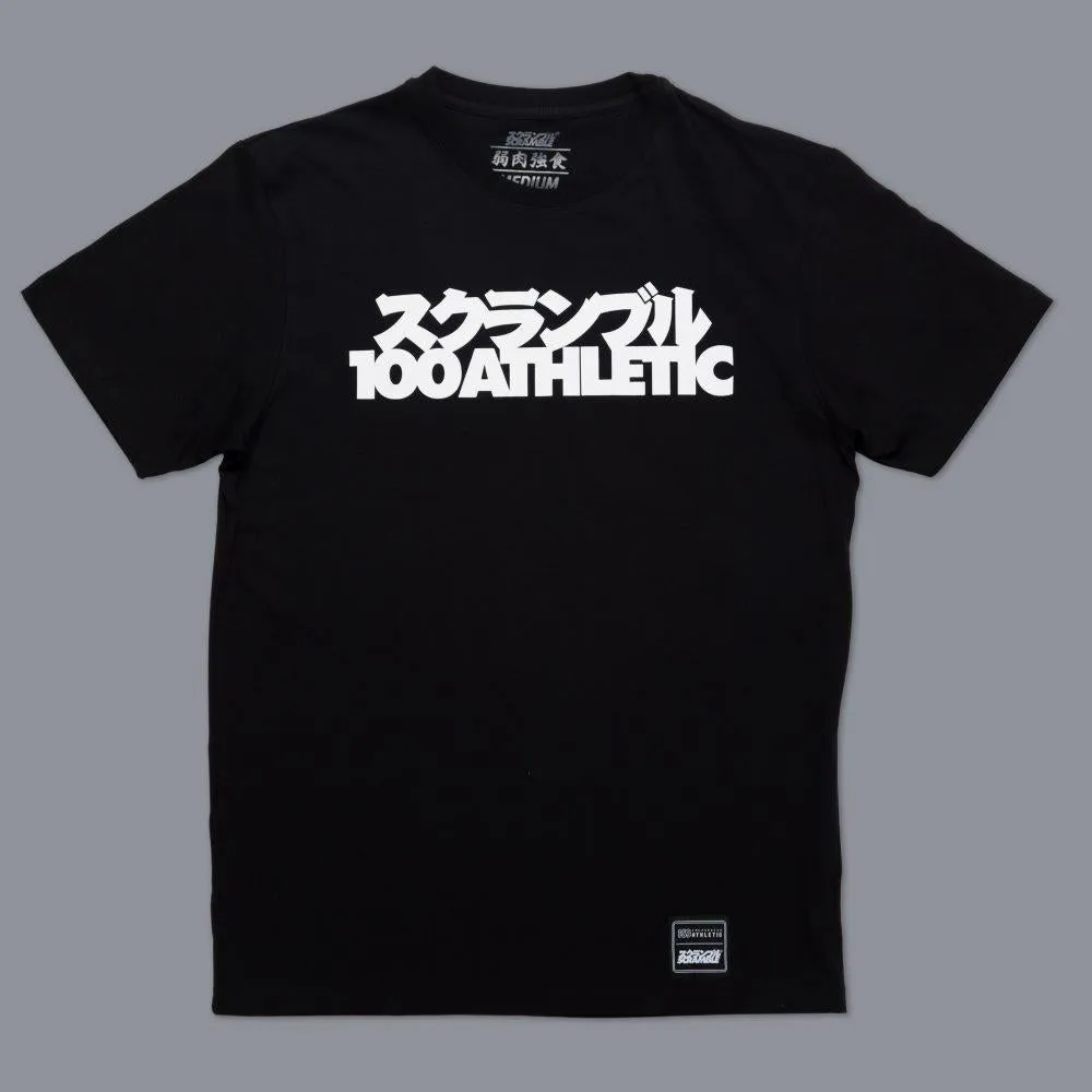 Scramble X "100Athletic" T-Shirt – Black