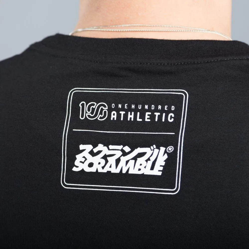 Scramble X "100Athletic" T-Shirt – Black
