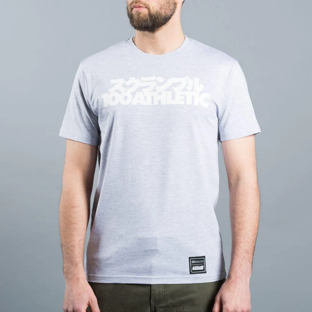 Scramble X "100Athletic" T-Shirt – Grey