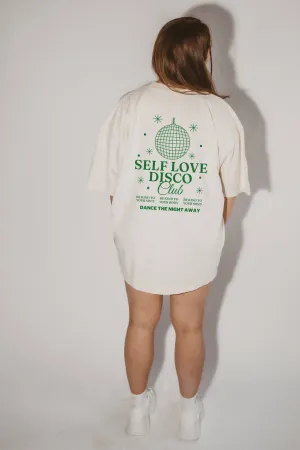 Self Love Disco Club Ivory Tee