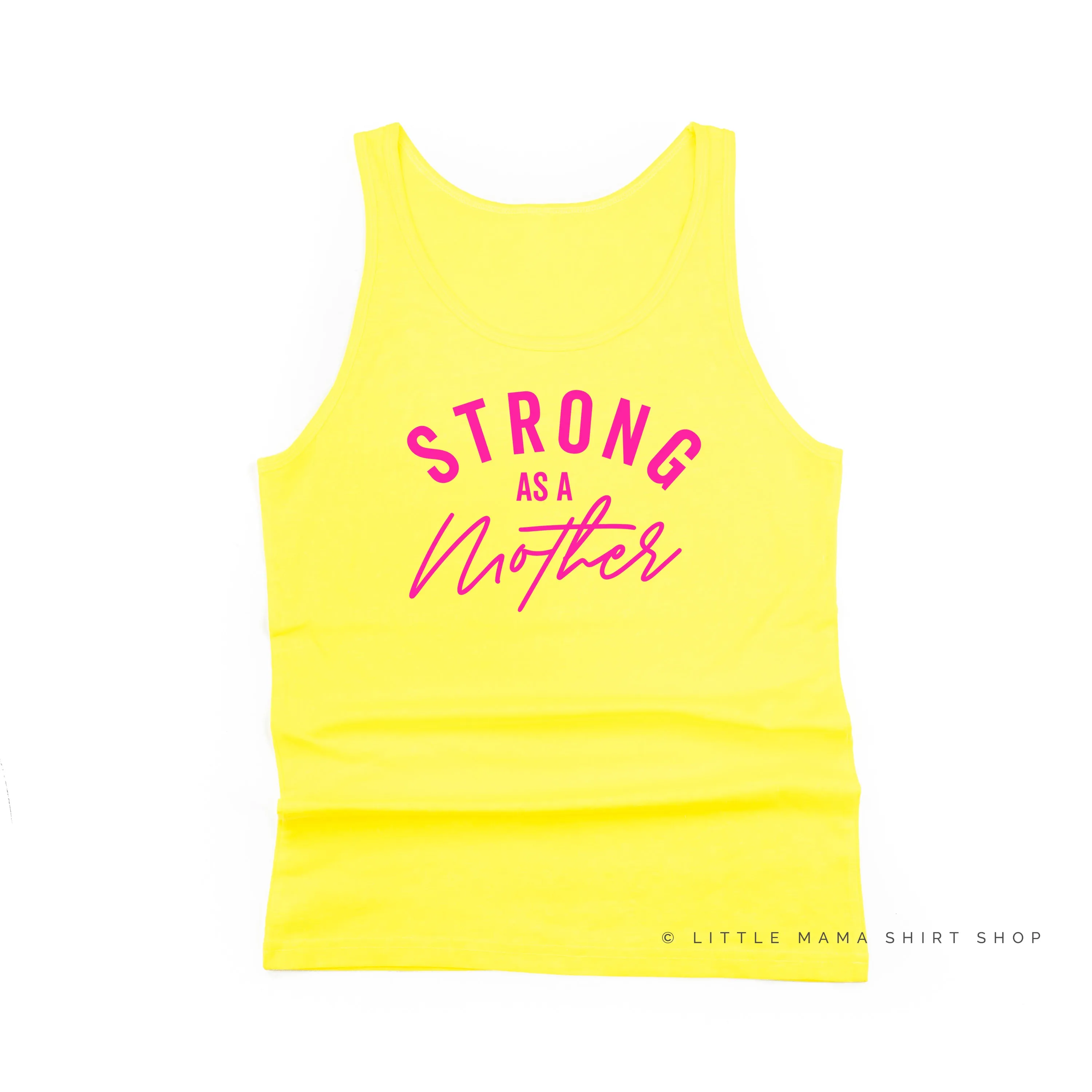 STRONG AS A MOTHER - Unisex Jersey Tank