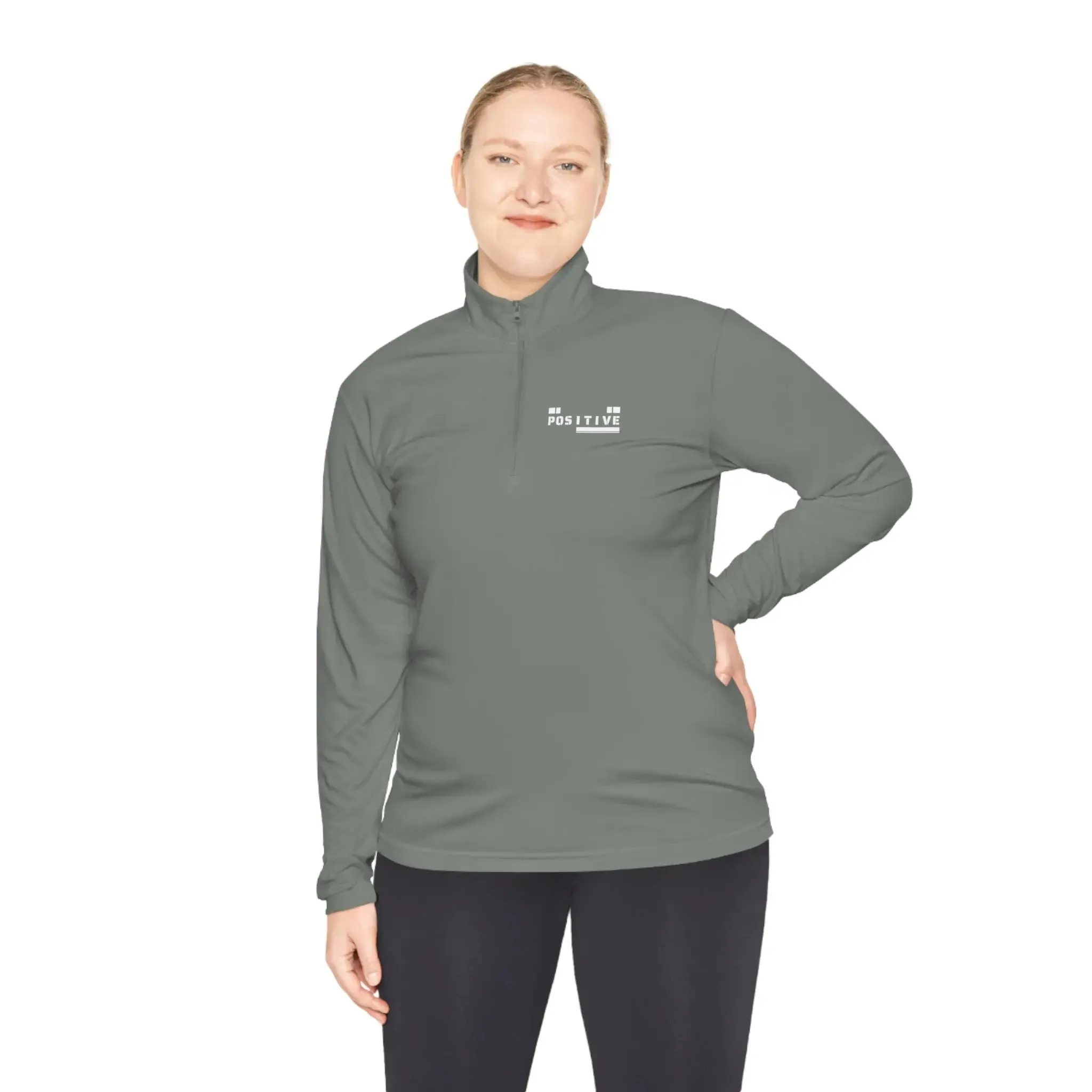 Sweatshirt Unisex Quarter-Zip Pullover ' Motivational Typography '