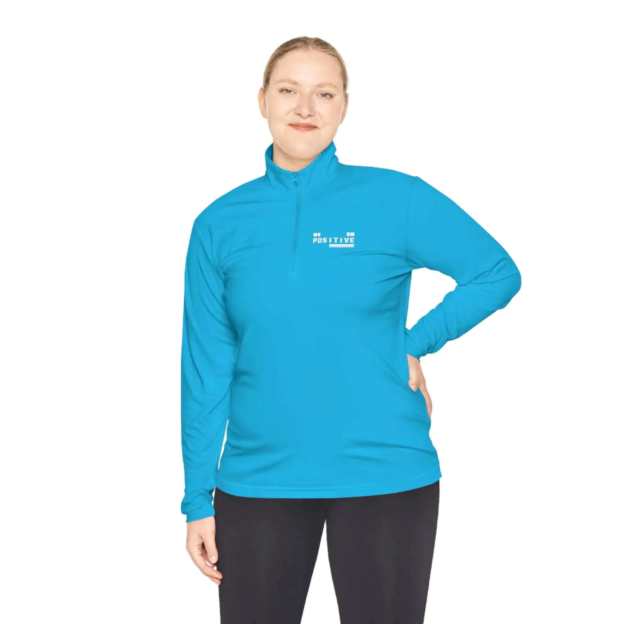 Sweatshirt Unisex Quarter-Zip Pullover ' Motivational Typography '