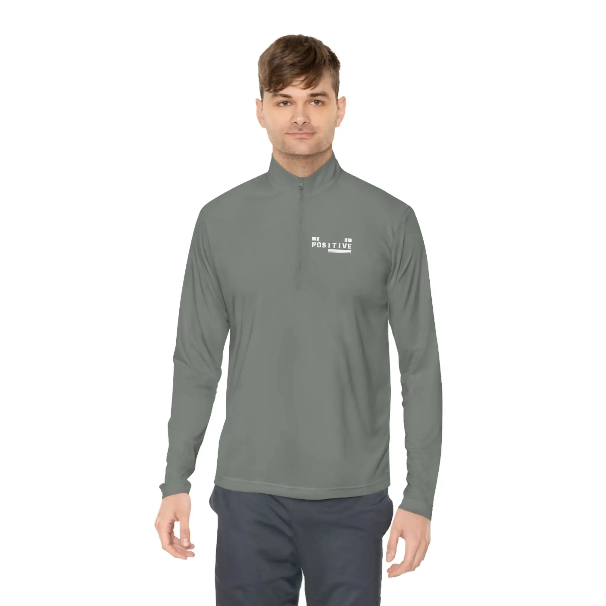 Sweatshirt Unisex Quarter-Zip Pullover ' Motivational Typography '