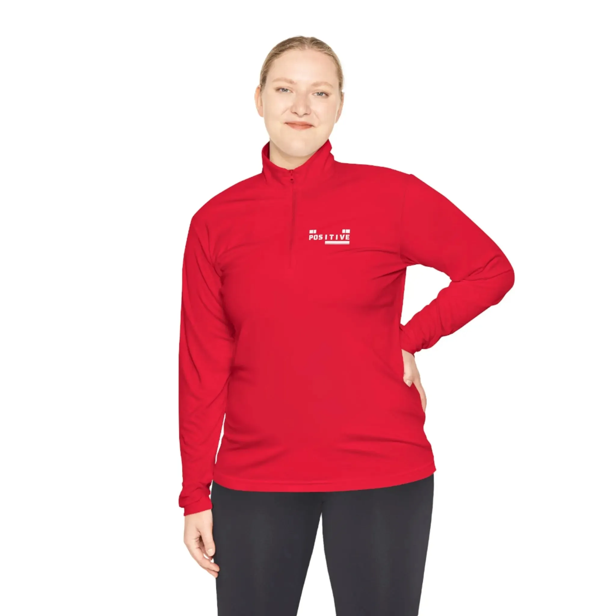 Sweatshirt Unisex Quarter-Zip Pullover ' Motivational Typography '