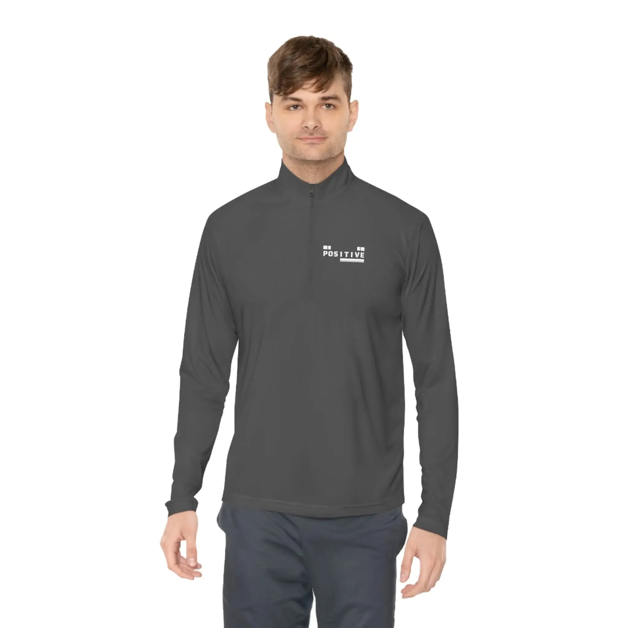 Sweatshirt Unisex Quarter-Zip Pullover ' Motivational Typography '