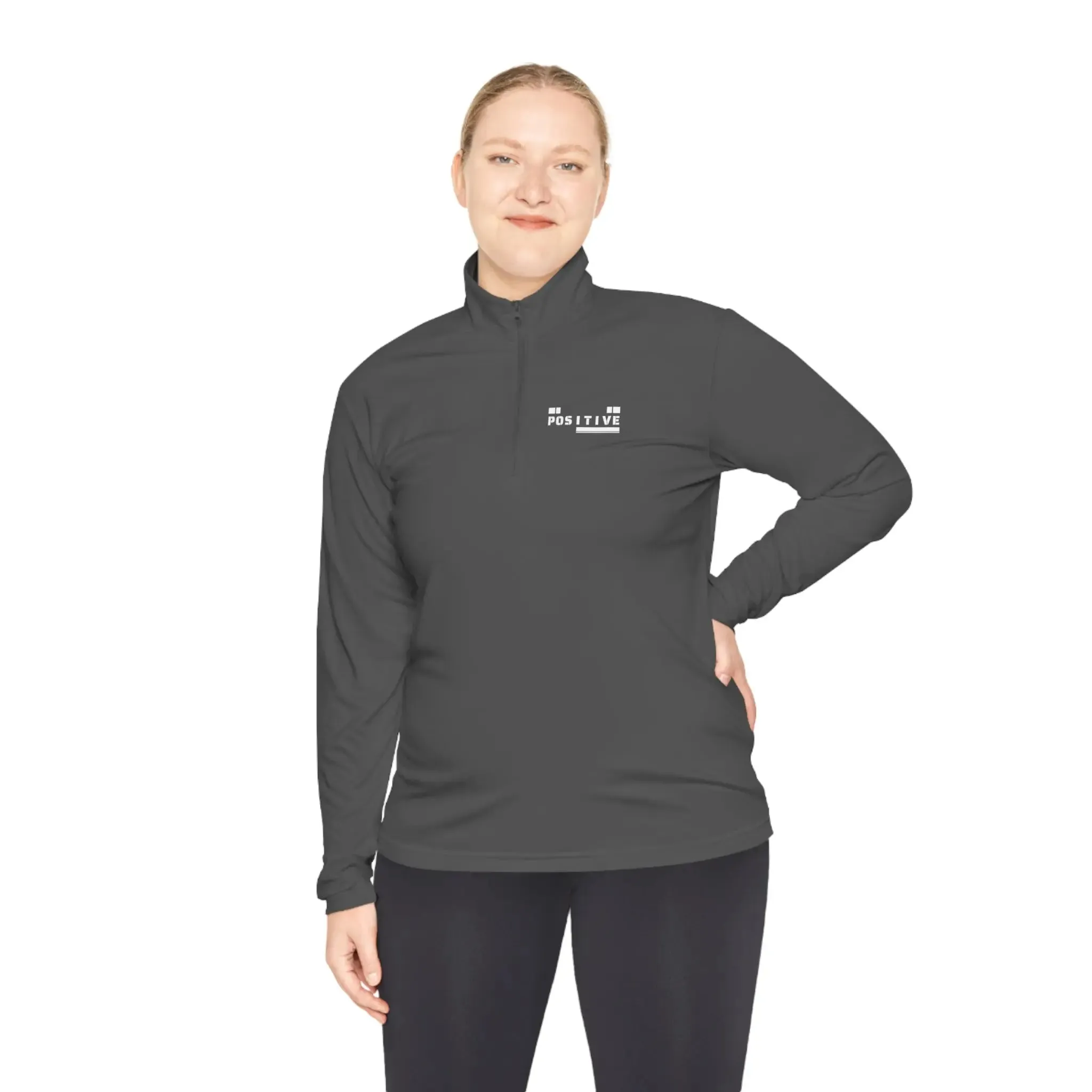 Sweatshirt Unisex Quarter-Zip Pullover ' Motivational Typography '