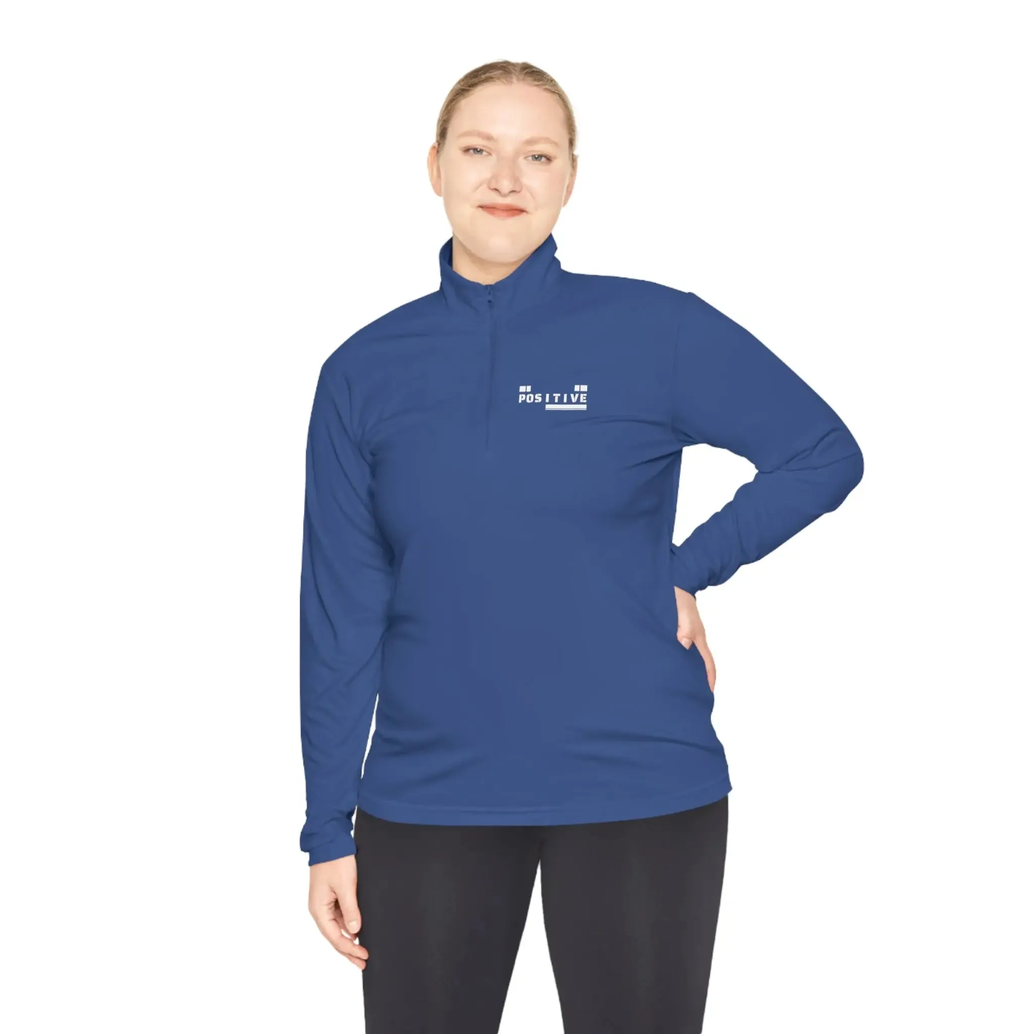 Sweatshirt Unisex Quarter-Zip Pullover ' Motivational Typography '