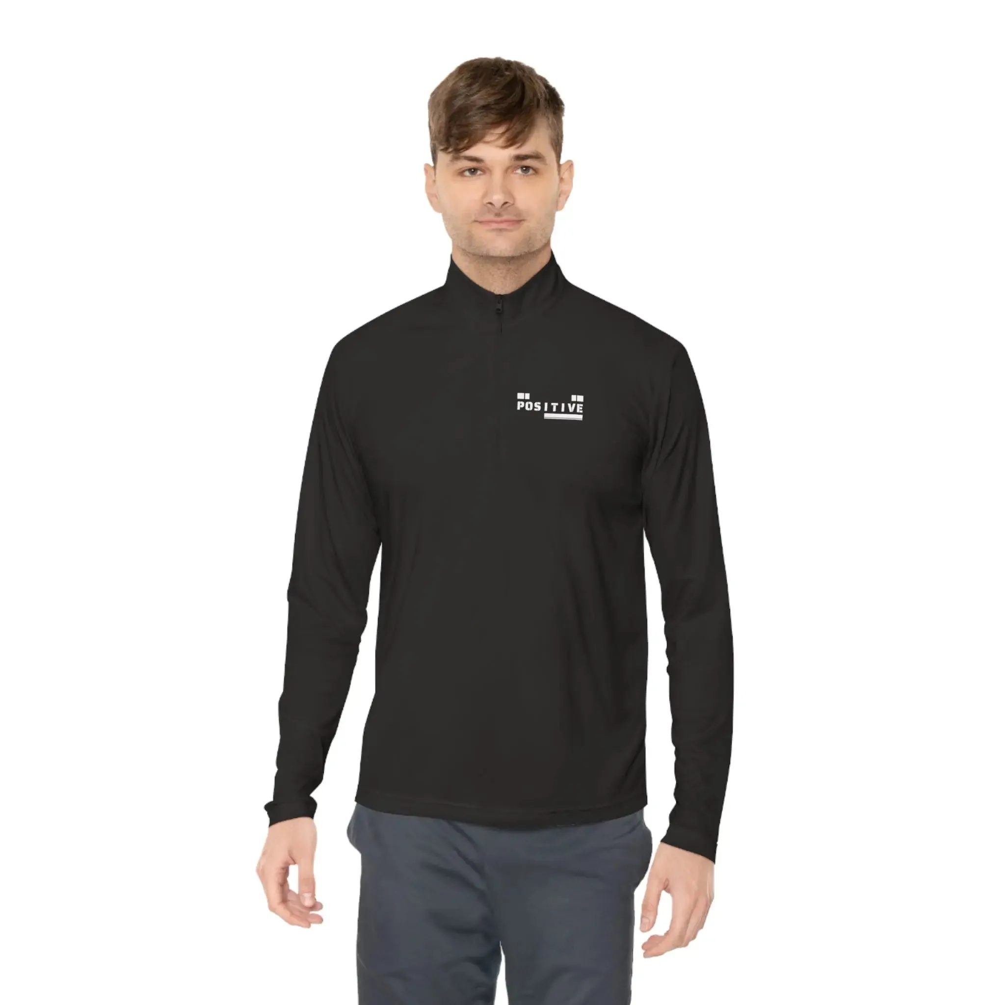 Sweatshirt Unisex Quarter-Zip Pullover ' Motivational Typography '