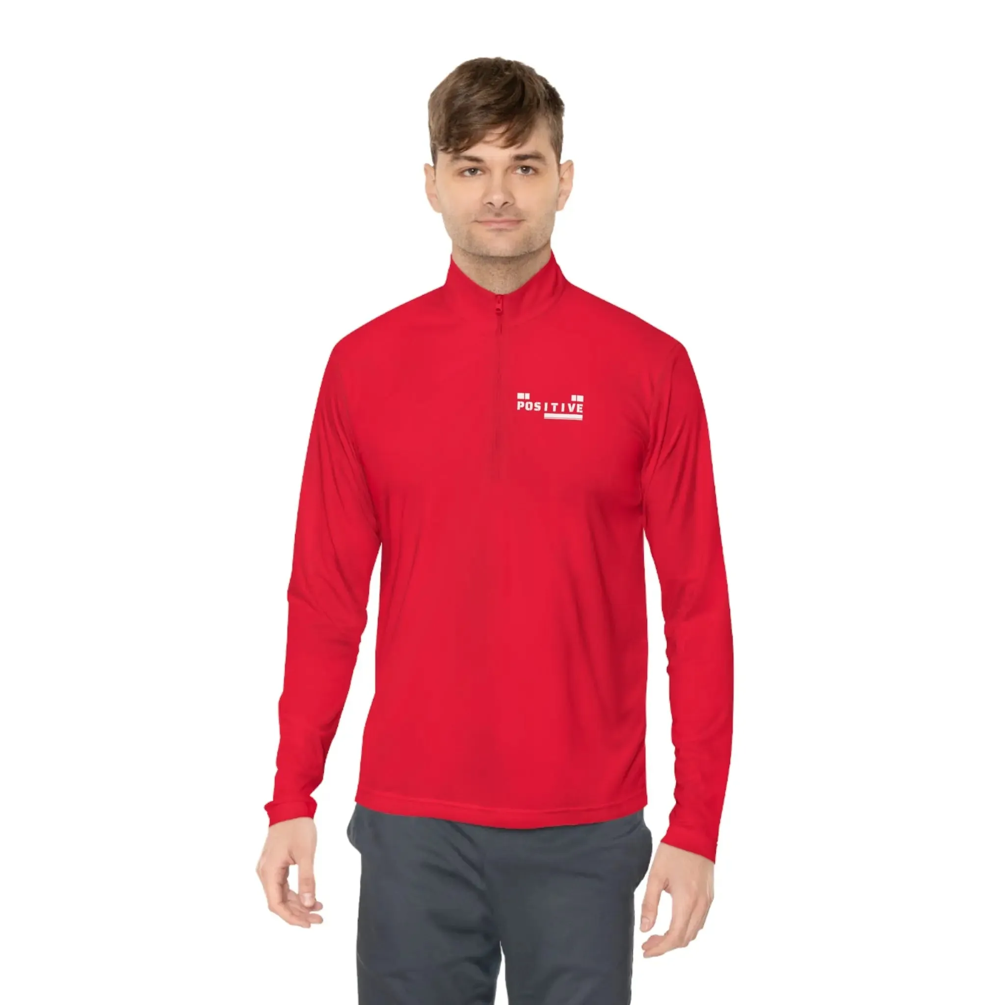 Sweatshirt Unisex Quarter-Zip Pullover ' Motivational Typography '