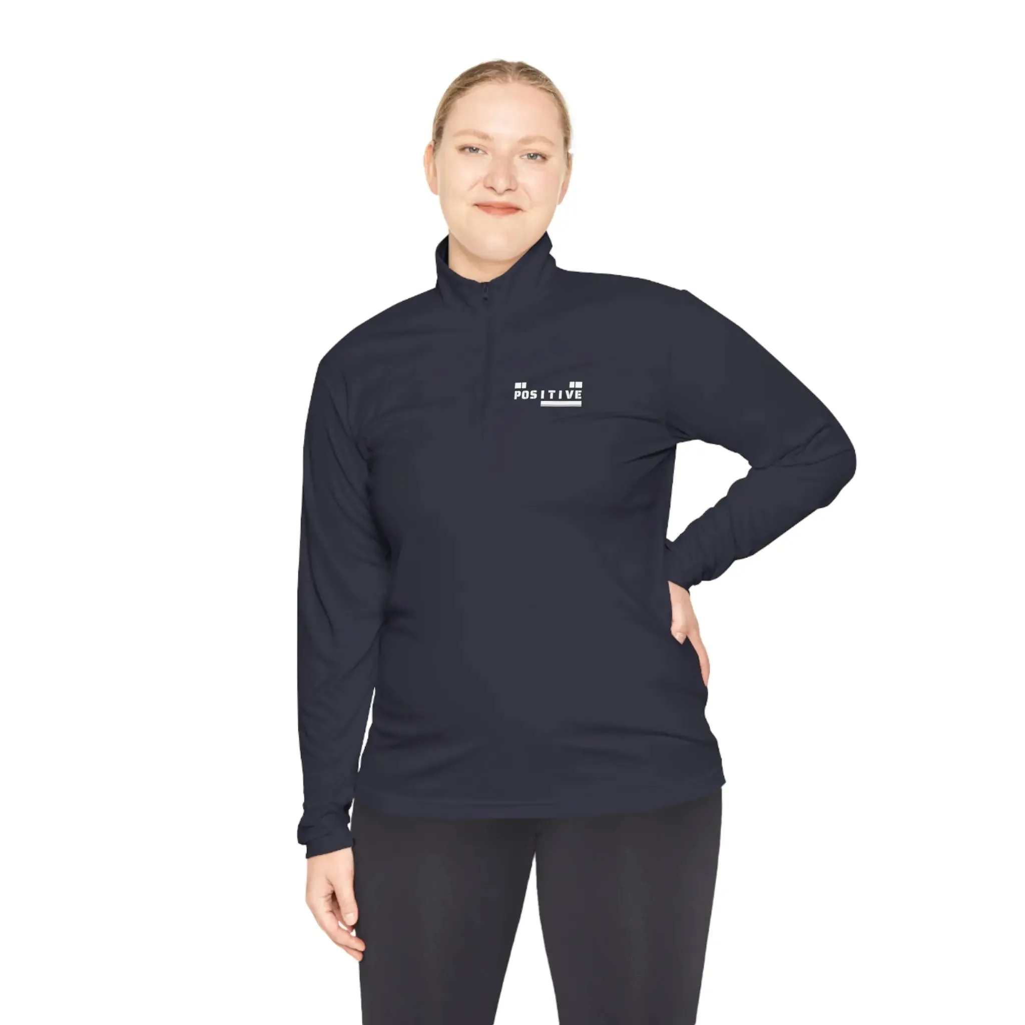 Sweatshirt Unisex Quarter-Zip Pullover ' Motivational Typography '