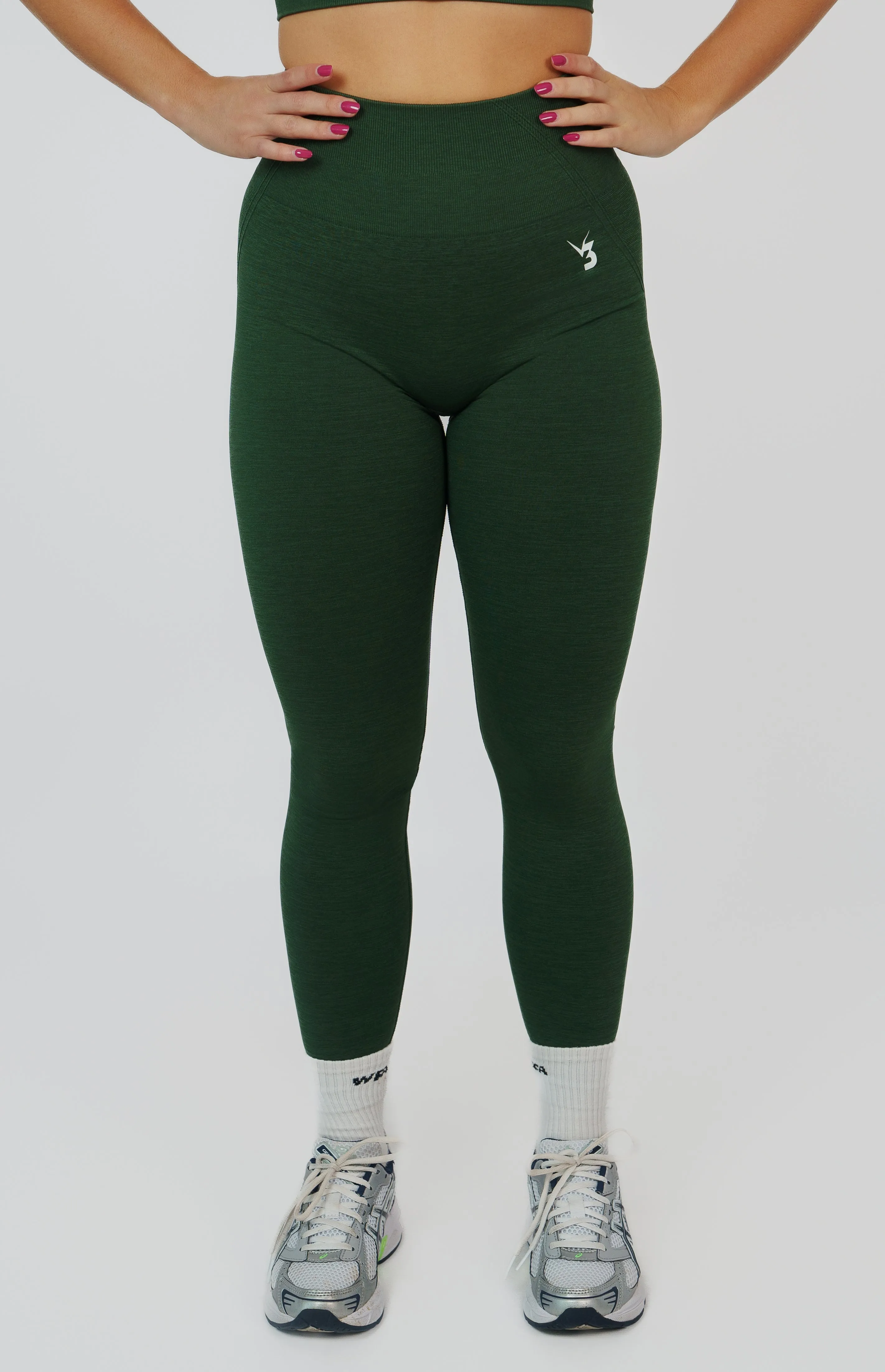 Tempo 3-Piece Seamless Set - Hunter Green