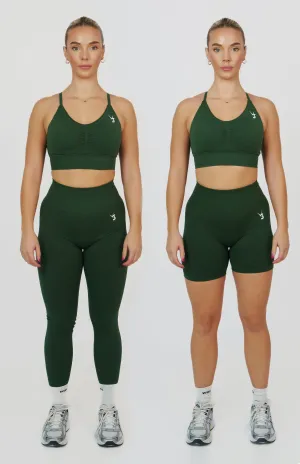 Tempo 3-Piece Seamless Set - Hunter Green