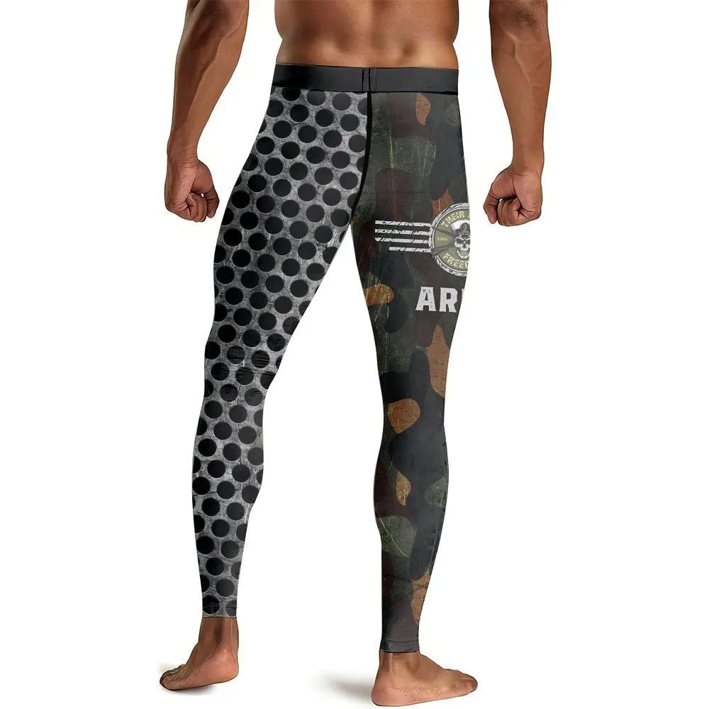 US Navy Men's Compression Leggings