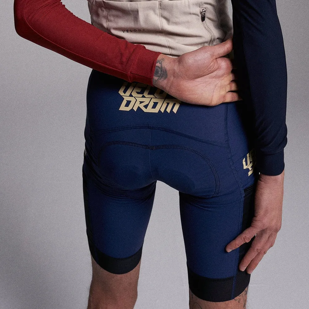 VELODROM RaceDay Cargo Bib Shorts - Navy