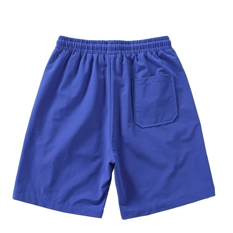 Versatile Slant Pocket Drawstring Waist Shorts