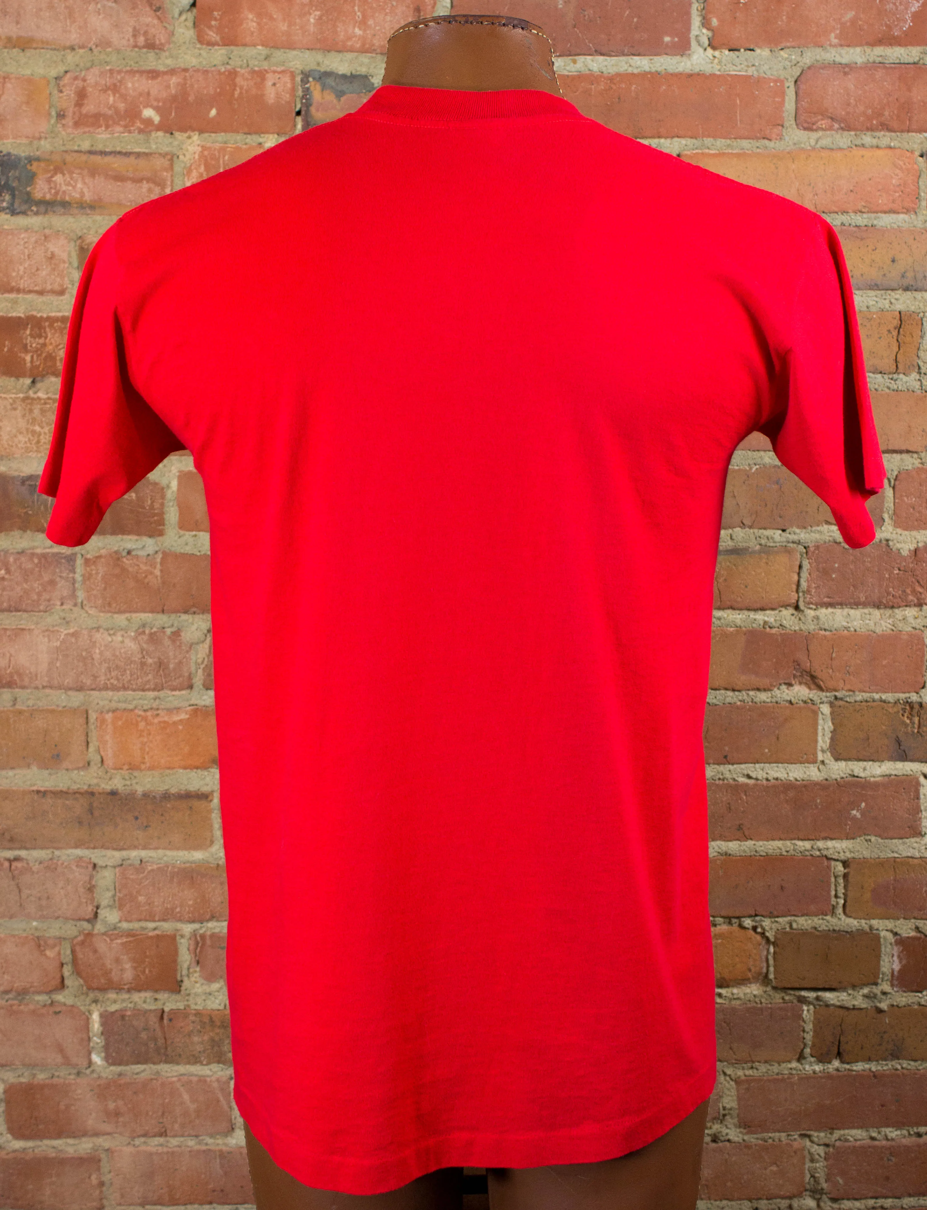 Vintage 90s UNLV Rebels Red Graphic T Shirt Unisex Medium