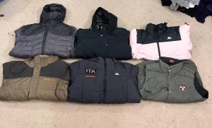 #VV174 Lacoste, Columbia, Marmot, Napapijri, Adidas, Kappa and more mix brands 25 PCs