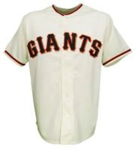 Willie Mays San Francisco Giants Home Throwback Jersey