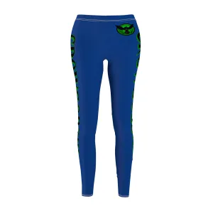 Women's Blue Crowgodshi Casual Leggings