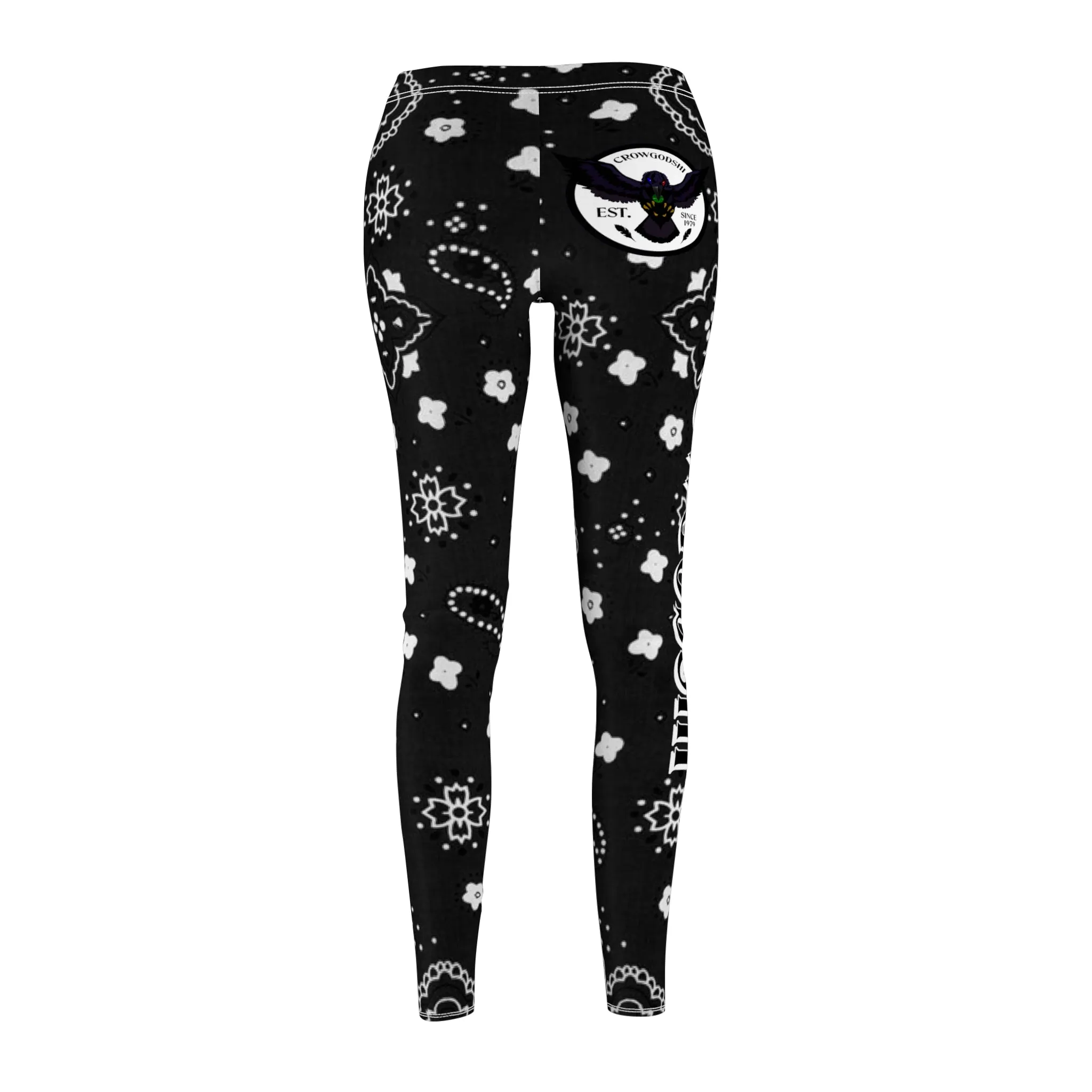 Women's Crowgodshi Black Colors Leggings