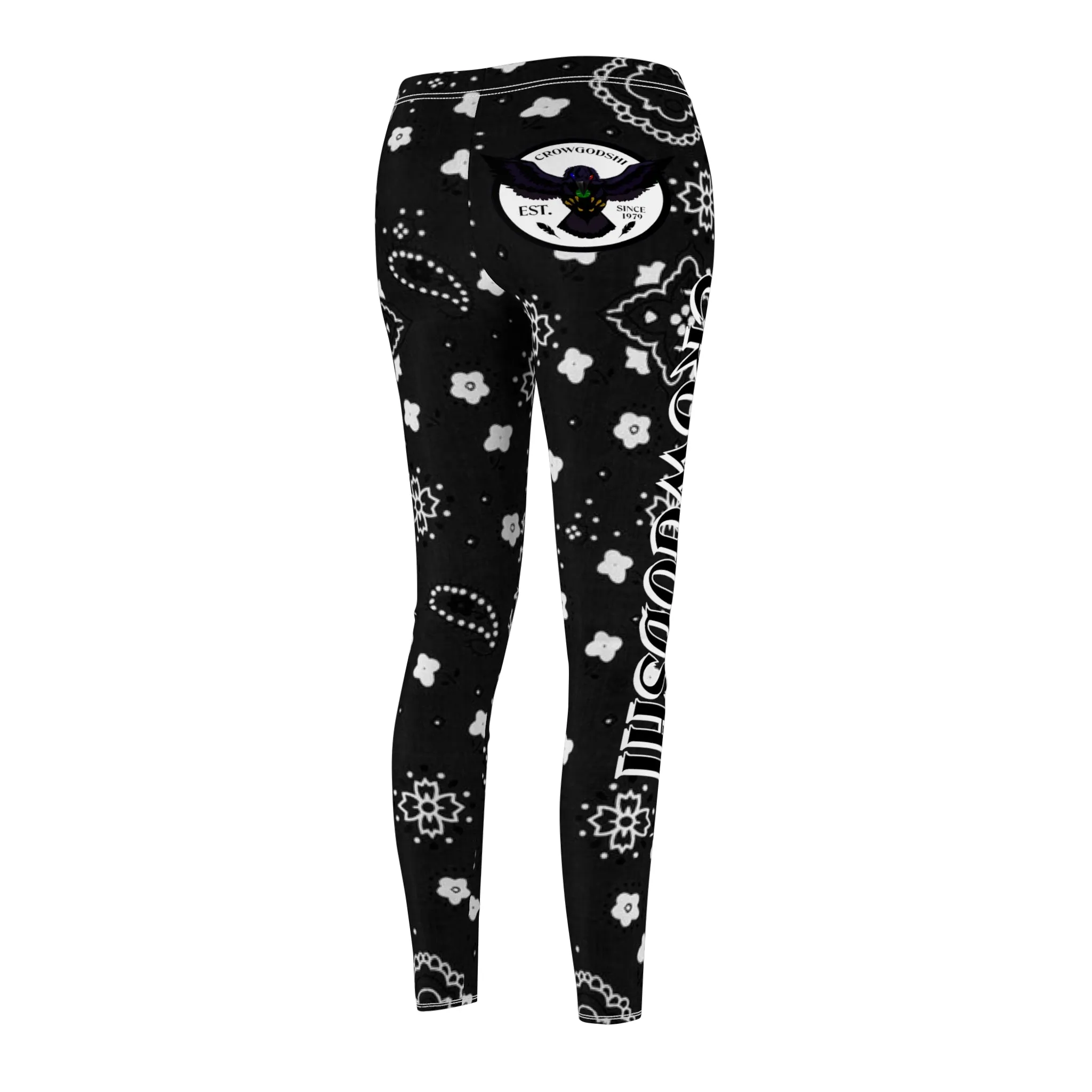 Women's Crowgodshi Black Colors Leggings
