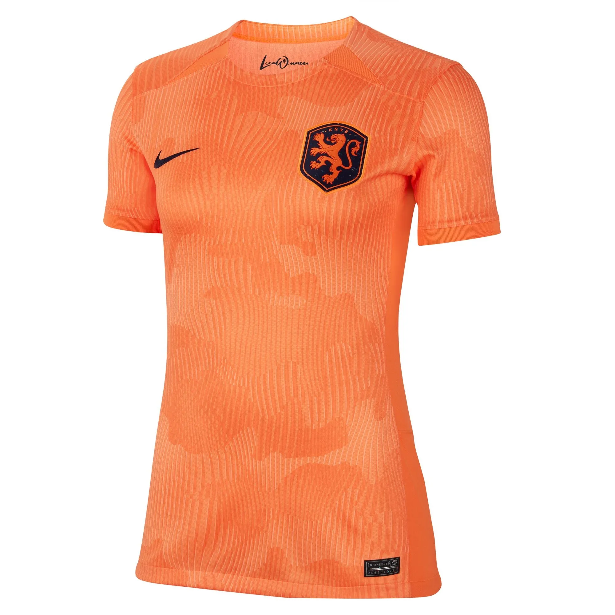 Women's Netherlands 2023 Stadium Home Jersey