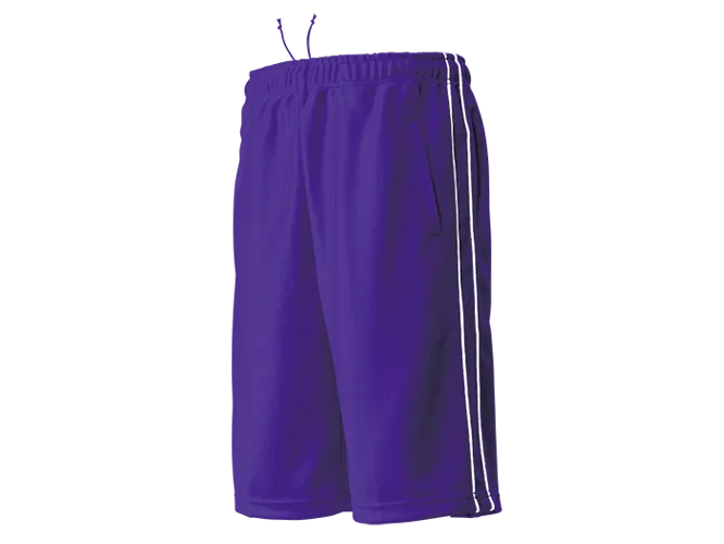 Wundou P2080 Half-Length Track Trousers with Piping