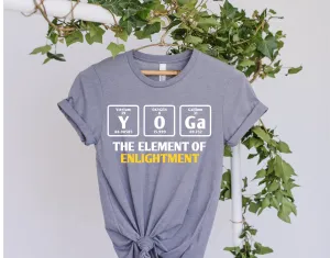 yoga elements yoga T-Shirt, Meditation Shirt, Yoga Shirt, Yoga Lover Gift, Yoga Gift, Spiritual Shirt, buddhism